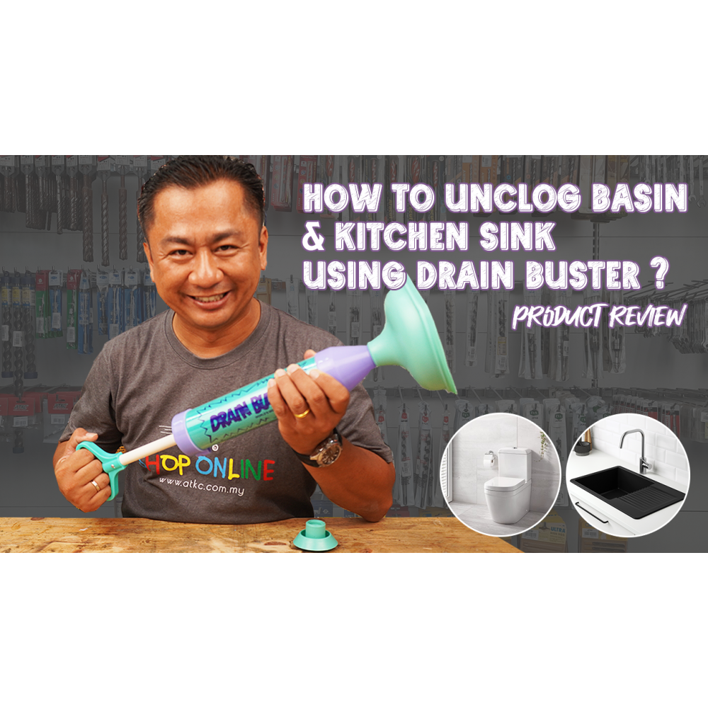 Product Review How to unclog your wash basin, kitchen sink & toilet bowl using Drain Buster?