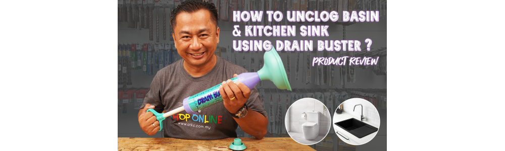 Product Review How to unclog your wash basin, kitchen sink & toilet bowl using Drain Buster?