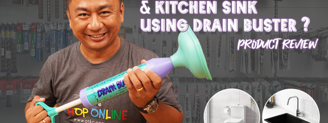 Product Review How to unclog your wash basin, kitchen sink & toilet bowl using Drain Buster?