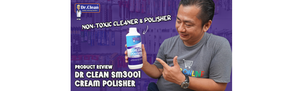Product Review  Dr Clean SM3001 Cream Polisher | Non-Toxic Cleaner & Polisher