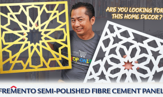 PRIMA Fremento Semi-Polished Fibre Cement Panel | Adding Beauty & Values to your Home