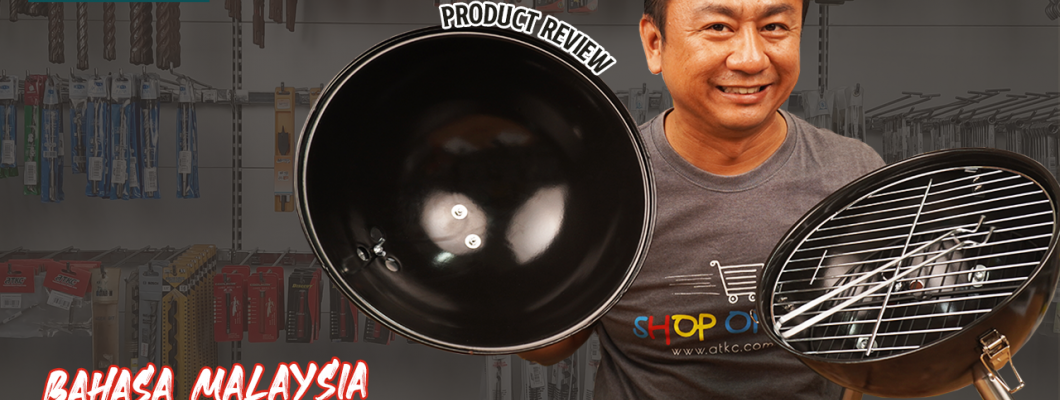 Product Review  Jumbuck Portable & Round Charcoal Grill BBQ (Bahasa Malaysia)