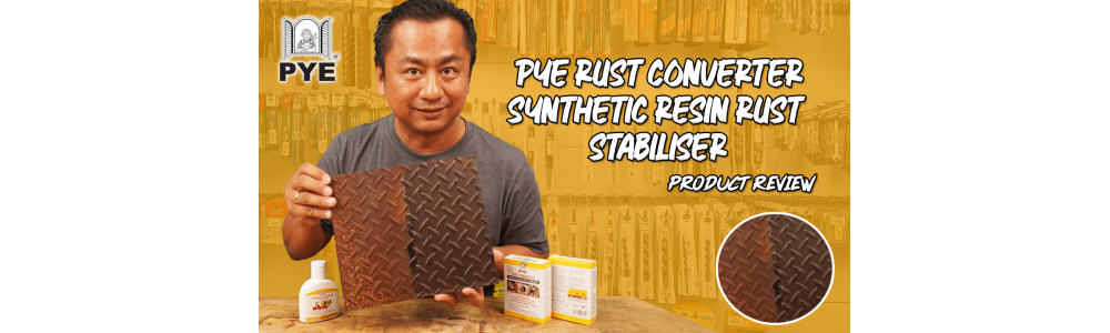 Product Review | PYE Rust Converter Synthetic Resin Rust Stabilizer