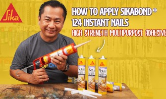 Product Review How to Apply SikaBond® 124 Instant Nails | Sealing & Bonding Multipurpose Adhesive