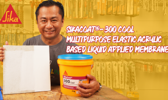 Product Review SikaCoat® 300 Cool  Multipurpose Elastic Acrylic Based Liquid Applied Membrane