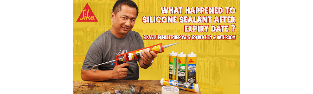 What happened to silicone sealant after expiry date? Sikasil 119 Multipurpose & 129 Kitchen Bathroom