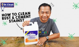 Dr Clean SM3005 Stain Renovator | How to remove rust, scale deposits & cement stains?