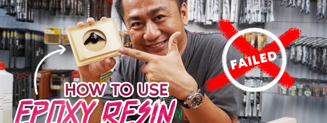 How to use epoxy resin in wood working? A Failed 
