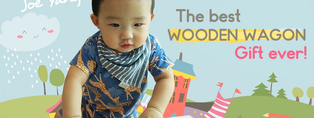 The best wooden wagon gift ever for children!
