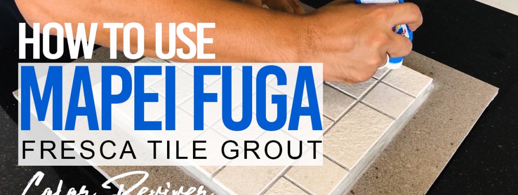 How to use Mapei Fuga Fresca Tile Grout Colour Reviver?