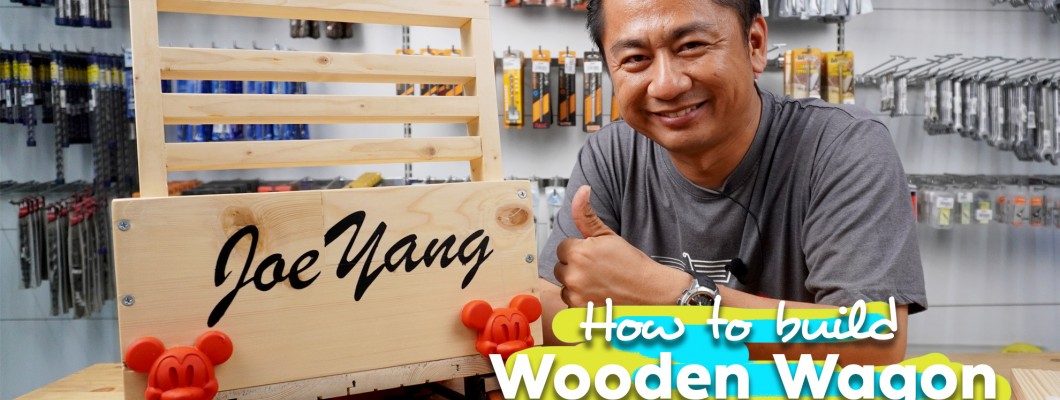 How to build a wooden wagon for your kids?