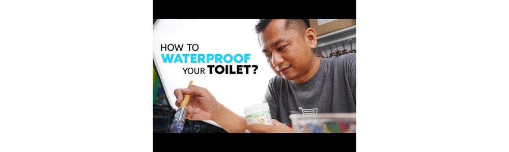 How to waterproof your toilets or bathrooms using King Kote KK233 Enhanced Emulsion Primer!