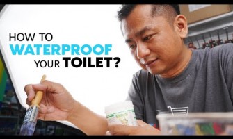 How to waterproof your toilets or bathrooms using King Kote KK233 Enhanced Emulsion Primer!