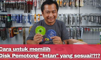 Cara untuk memilih Disk Pemotong 