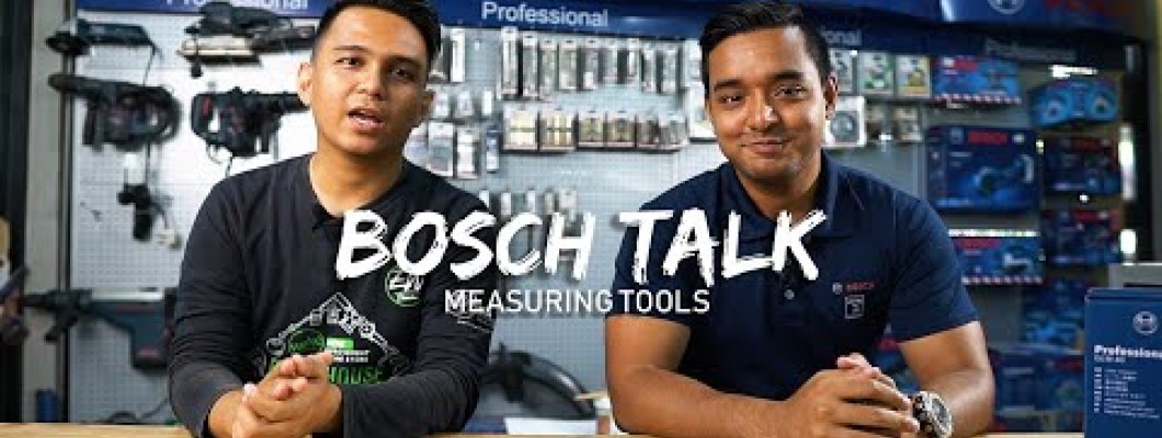 The Bosch Talk Show | Bosch Measuring Technology Bosch Part 1 - Bosch GLM 40 Laser Measure