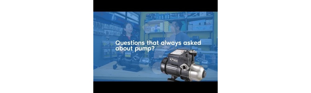 How to choose a suitable water pump for your home? | King Pump Series - Frequently Asked Questions |