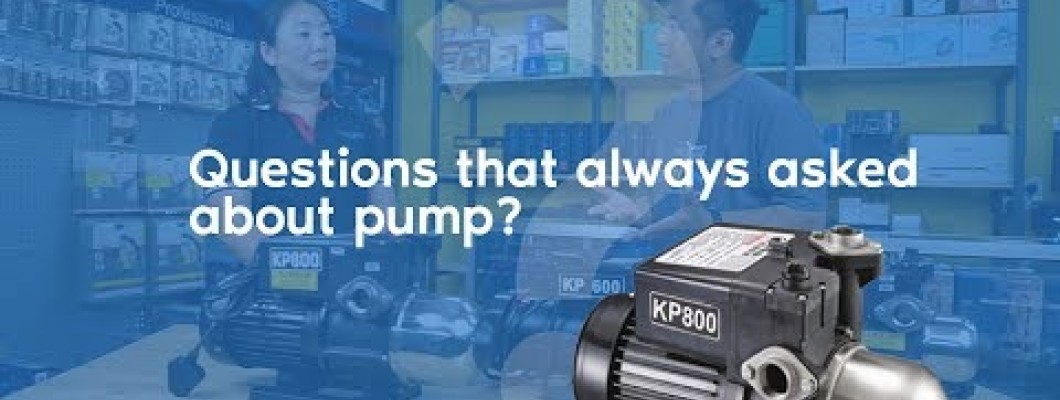 How to choose a suitable water pump for your home? | King Pump Series - Frequently Asked Questions |