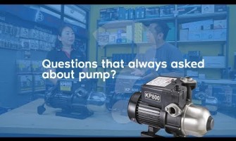How to choose a suitable water pump for your home? | King Pump Series - Frequently Asked Questions |