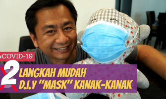 2 Langkah Mudah untuk DIY Mask Kanak-kanak | 2 Simple Steps to DIY Children Mask | ATKC Hardware