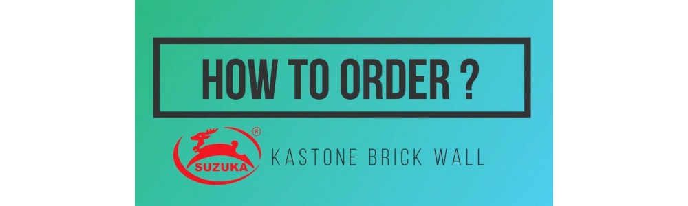 How to choose & order Suzuka Kastone Brick Wall?