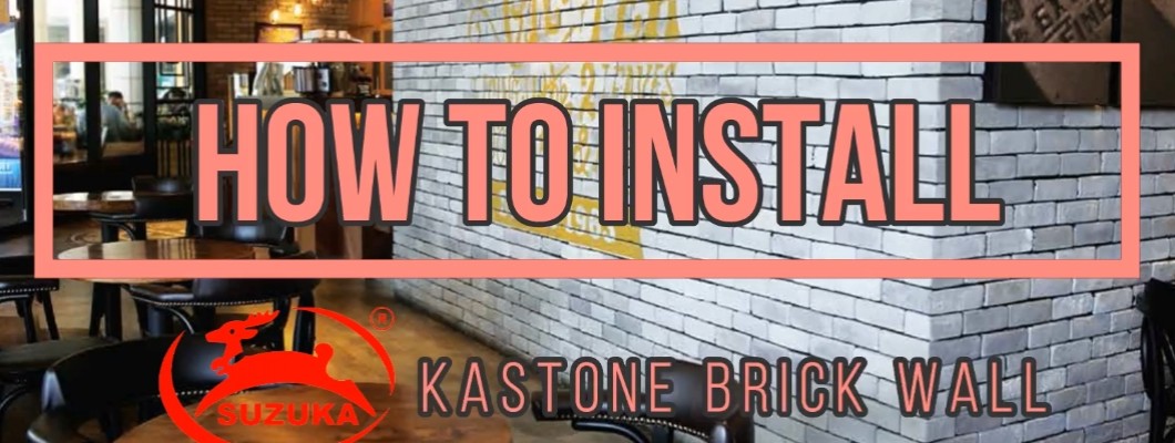 How to Install Suzuka Kastone Brick Wall