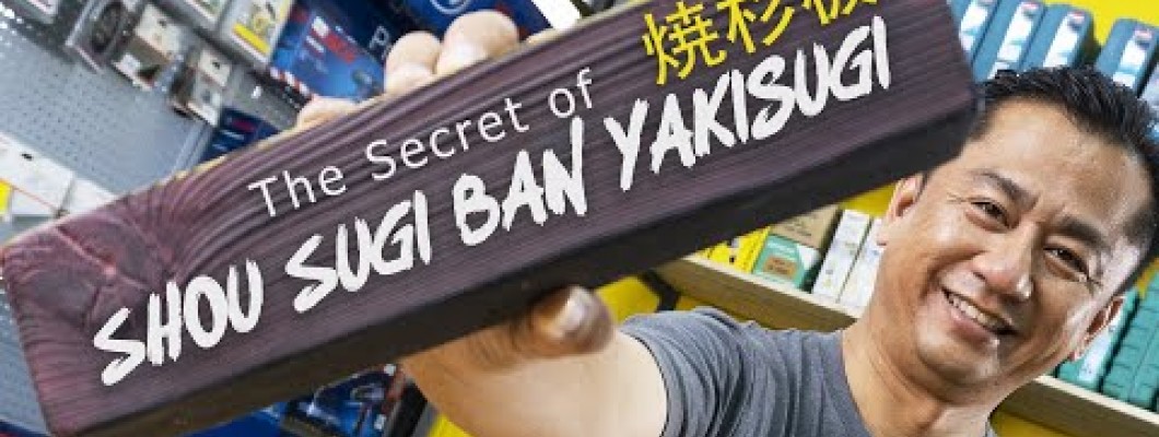 The Secret of Shou Sugi Ban Yakisugi | 焼杉板 Japanese Woodworking Preservation Technique