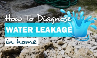 How to check & diagnose water leaks at home?