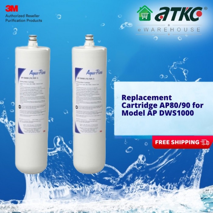 3M Water Filter | 3M System Replacement Cartridge AP80/90 for Model AP DWS1000