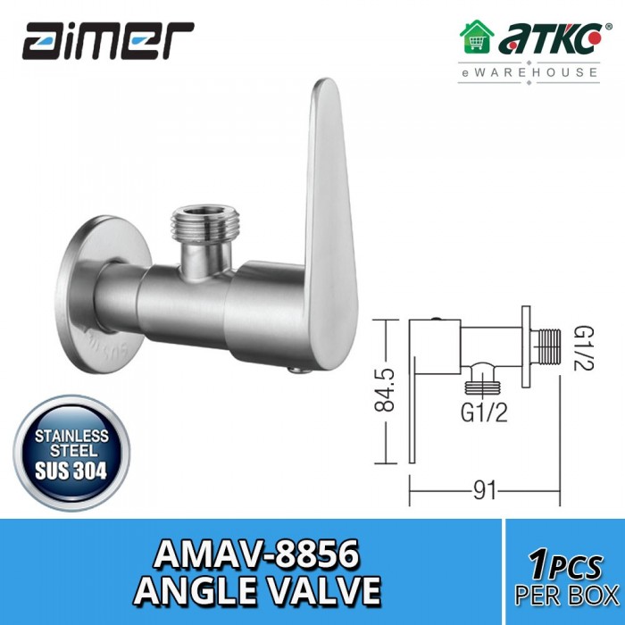 Aimer AMAV-8856 Stainless Steel Angle Valve