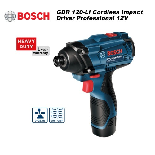 Bosch Gdr 120 Li Cordless Impact Driver Professional 12v