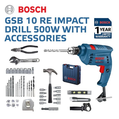 Bosch gsb 500w discount 10 re professional