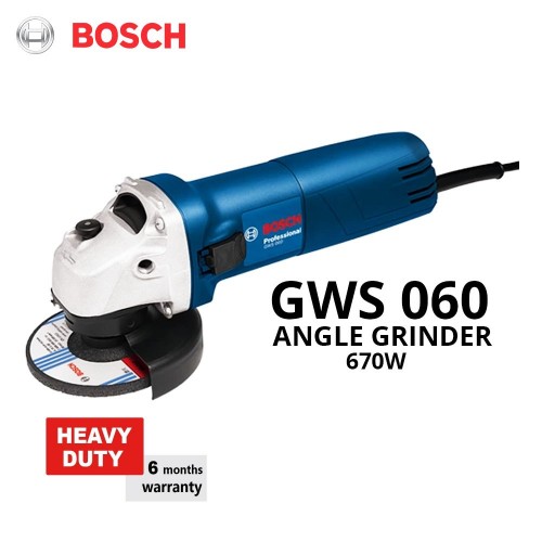 Bosch Gws 060 Angle Grinder Professional 660w