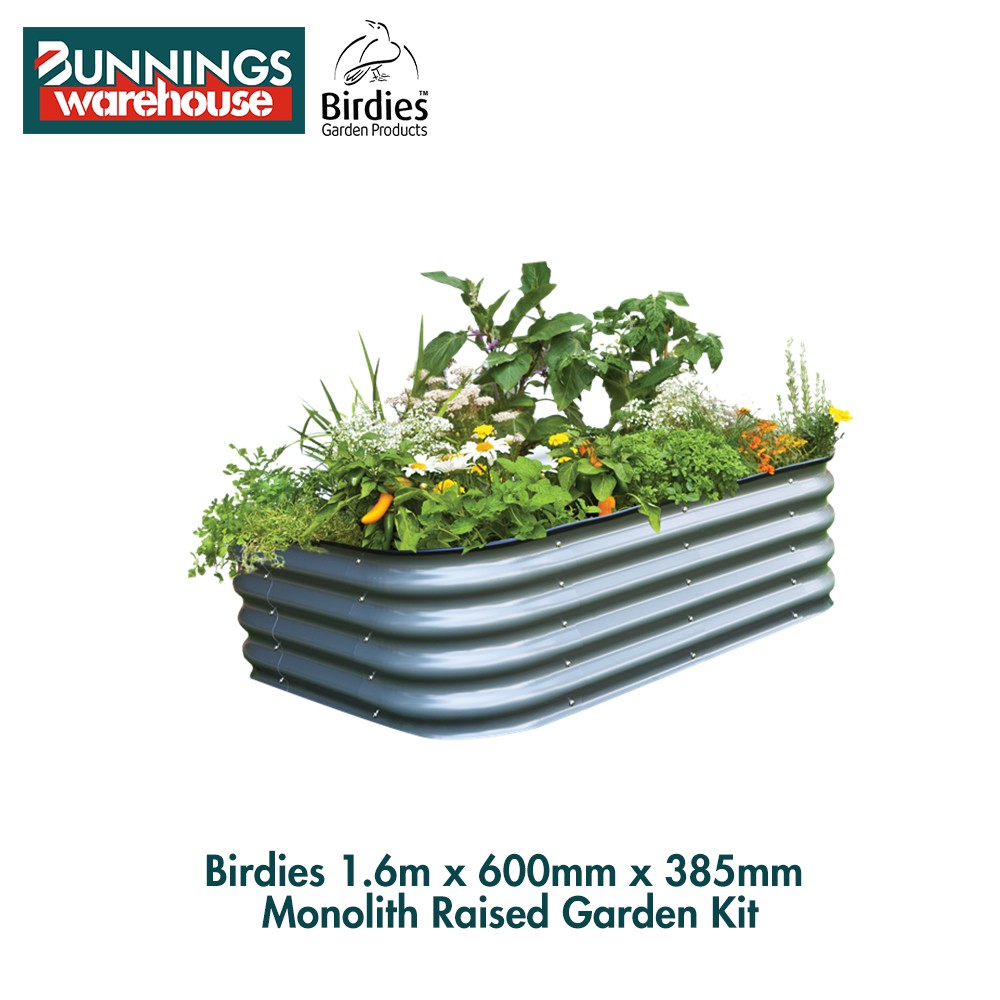 Bunnings Birs 3321770 1 6m X 600mm 385mm Monolith Raised Garden Kit Bunnings Birs 3321770 1 6m X 600mm, Self Watering Garden Beds Bunnings