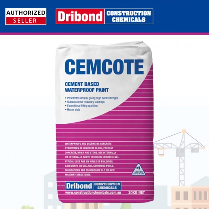 Dribond Cemcote Cement Based Waterproof Coating 20KG