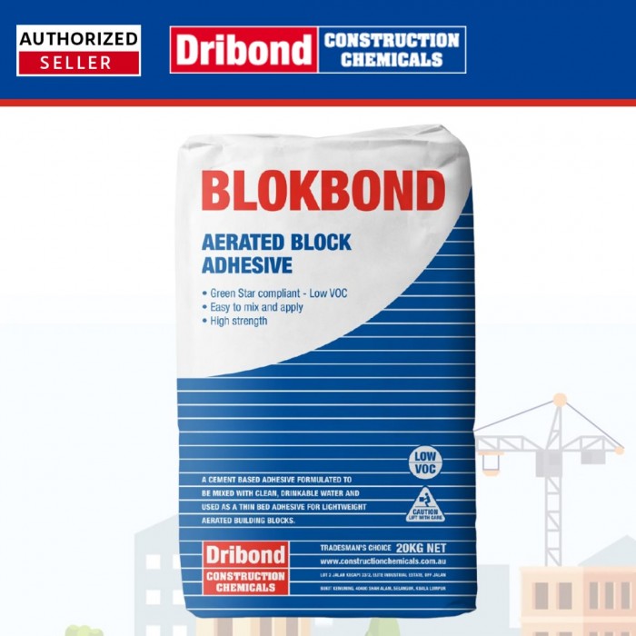Dribond Blokbond Aerated Block Adhesive 20KG
