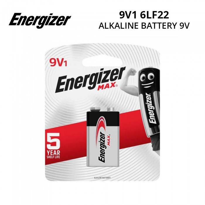 Energizer Max Alkaline Battery 9V1 (1 PC)