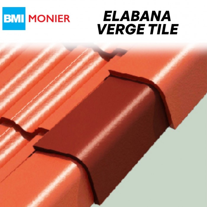 Monier Elabana Tropical Roof Tile System Ridge Tile
