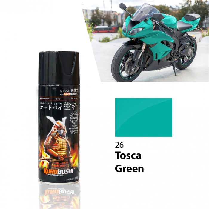 Samurai Paint Standard Colour 26 Tosca Green 400ML