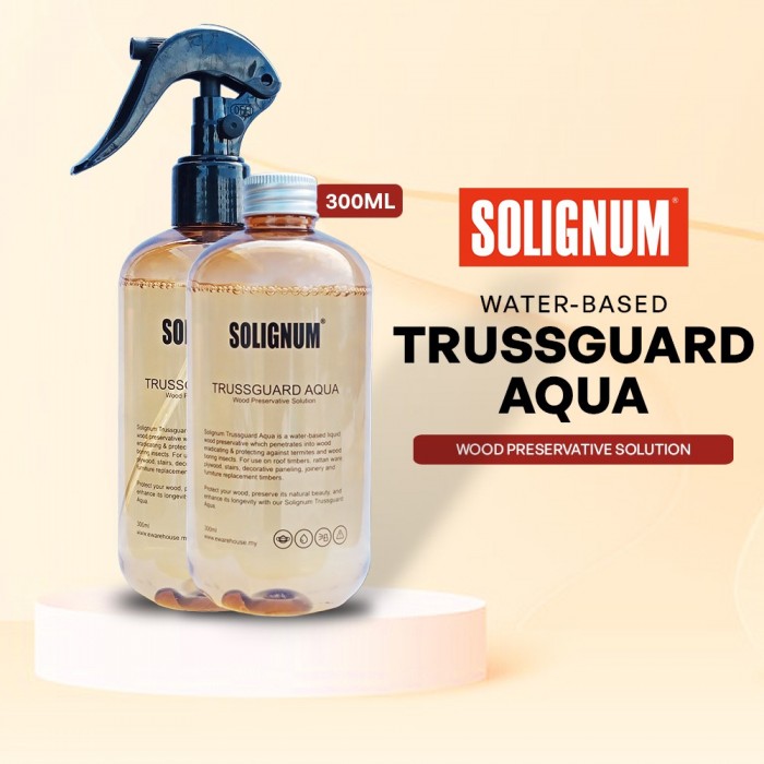 Solignum Trussguard Aqua Water-Based Liquid Wood Preservative 300ML