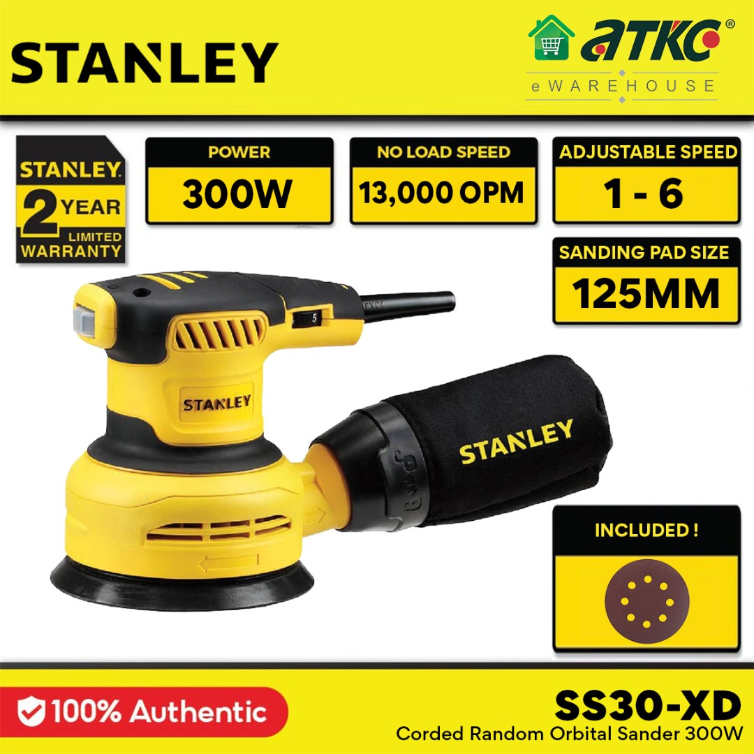Orbital sander stanley deals
