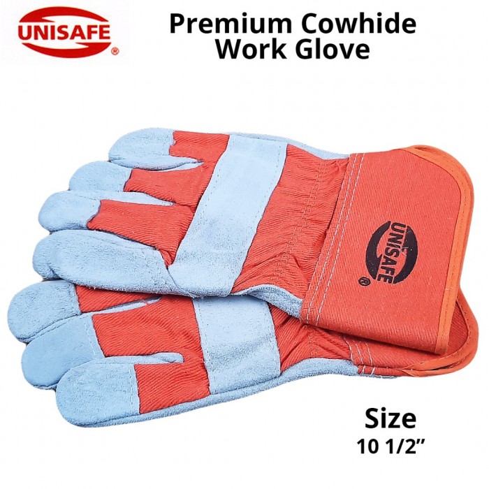 Unisafe Premium Cowhide Work Glove (PAIR)