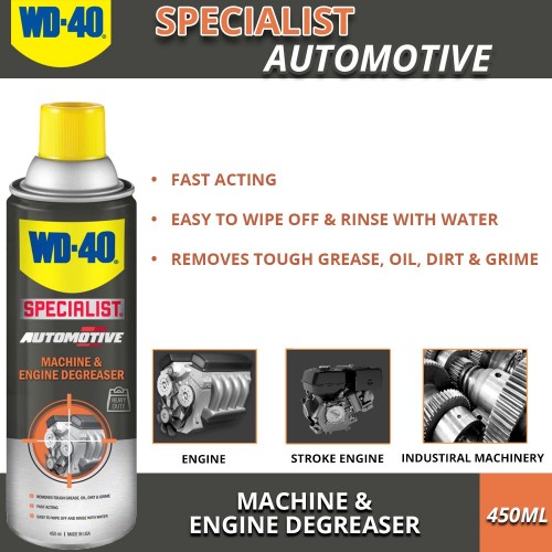 WD-40® Specialist® Machine & Engine Degreaser 