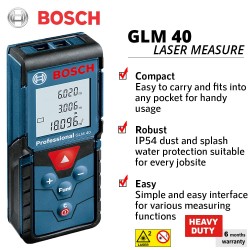 Bosch GLM 40 Laser Measure Professional 