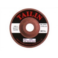 Tailin Grinding Wheel 4" 100mm (DIA) x 6.0mm (T) x 16.0mm (AS)
