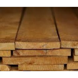 Timber Plank Papan Sayung 5/8" x 6" x 12' (Rough Sawn)
