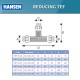 Hansen Fittings HRT 32.25 Reducing Tee 32MM x 25MM - Black Hansen Fittings HRT 32.25 Reducing Tee 32MM x 25MM - Black