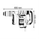 Bosch GSH 9 VC Demolition Hammer with SDS-Max 1500W (06113220L0)