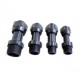 Hansen Fittings HMTA 25.3/4 Male Thread Adaptor 25MM x 3/4'' - Black