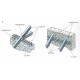 Astino Multi Truss G.I Angle Bracket 50 98mm x 50mm x 50mm 1.6mm (T)