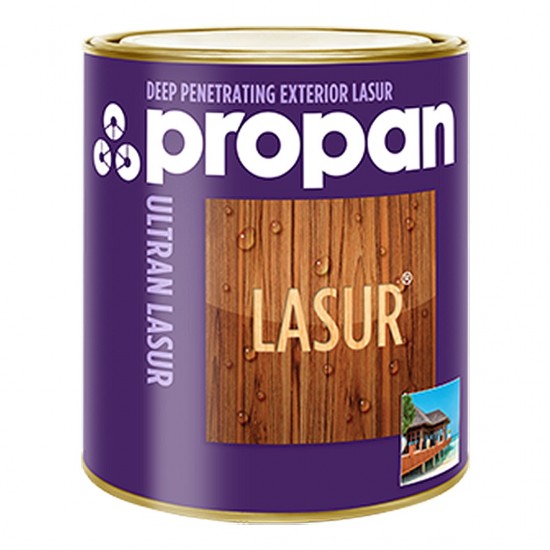 Propan Paint Ultran Lasur EL-501 Deep Penetrating Exterior Lasur Wood Care 5L (Solvent-Based) Propan Paint Ultran Lasur EL-501 Deep Penetrating Exterior Lasur Wood Care 5L (Solvent-Based)